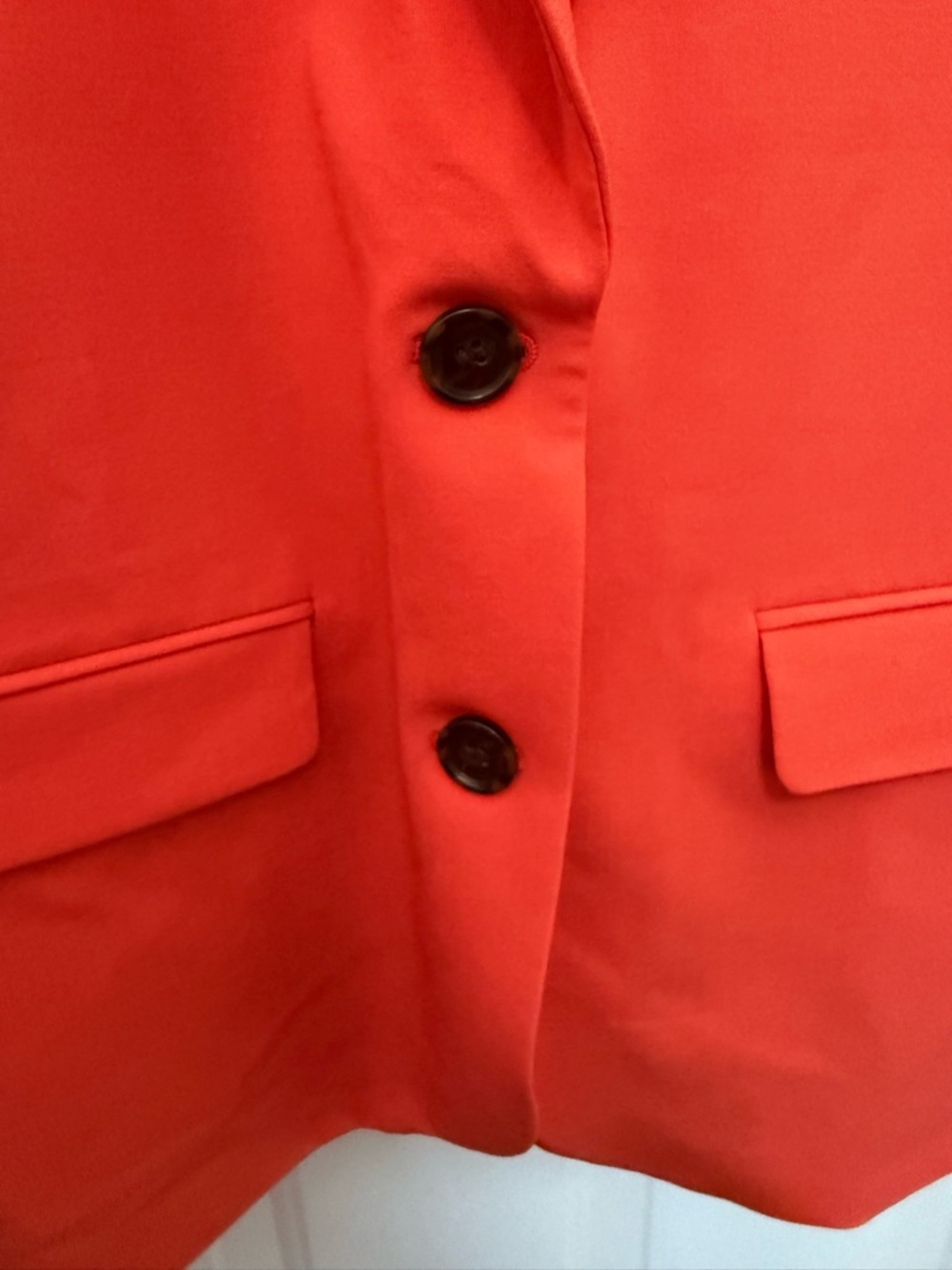 J.Crew Somerset Salmon Blazer Tollegno 1900 Wool Size 16 Business - Picture 4 of 9